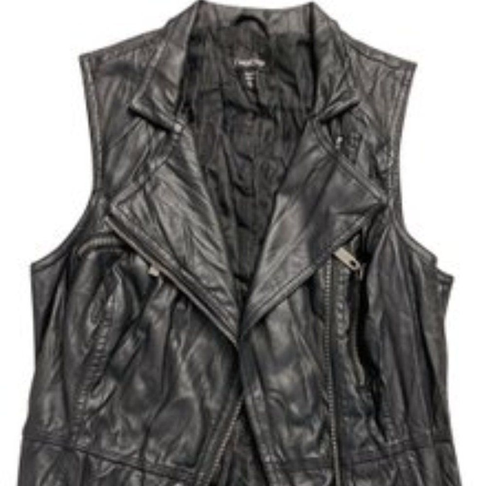 BEBE Biker Vest - XS